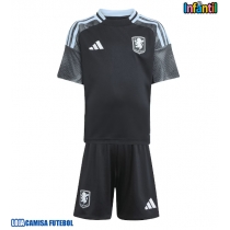 Camisa de Futebol Aston Villa Jadon Sancho #19 Equipamento Secundário Infantil 2025-26 Manga Curta (+ Calças curtas)